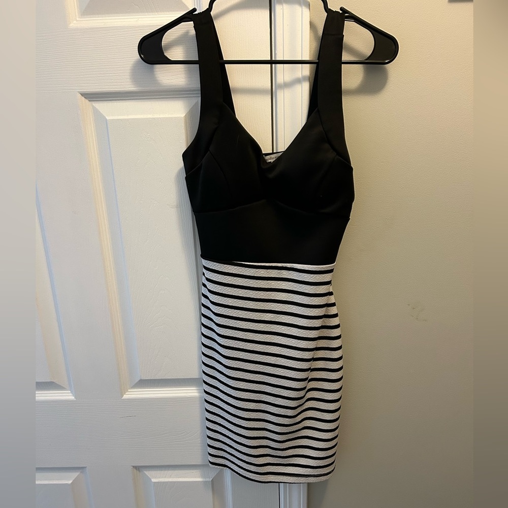Sleeveless Striped Dress